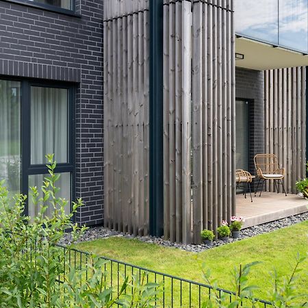 D33 Vilnius - Brand New Luxury Apartment With Terrace, Garden, Ac And Parking Exterior photo