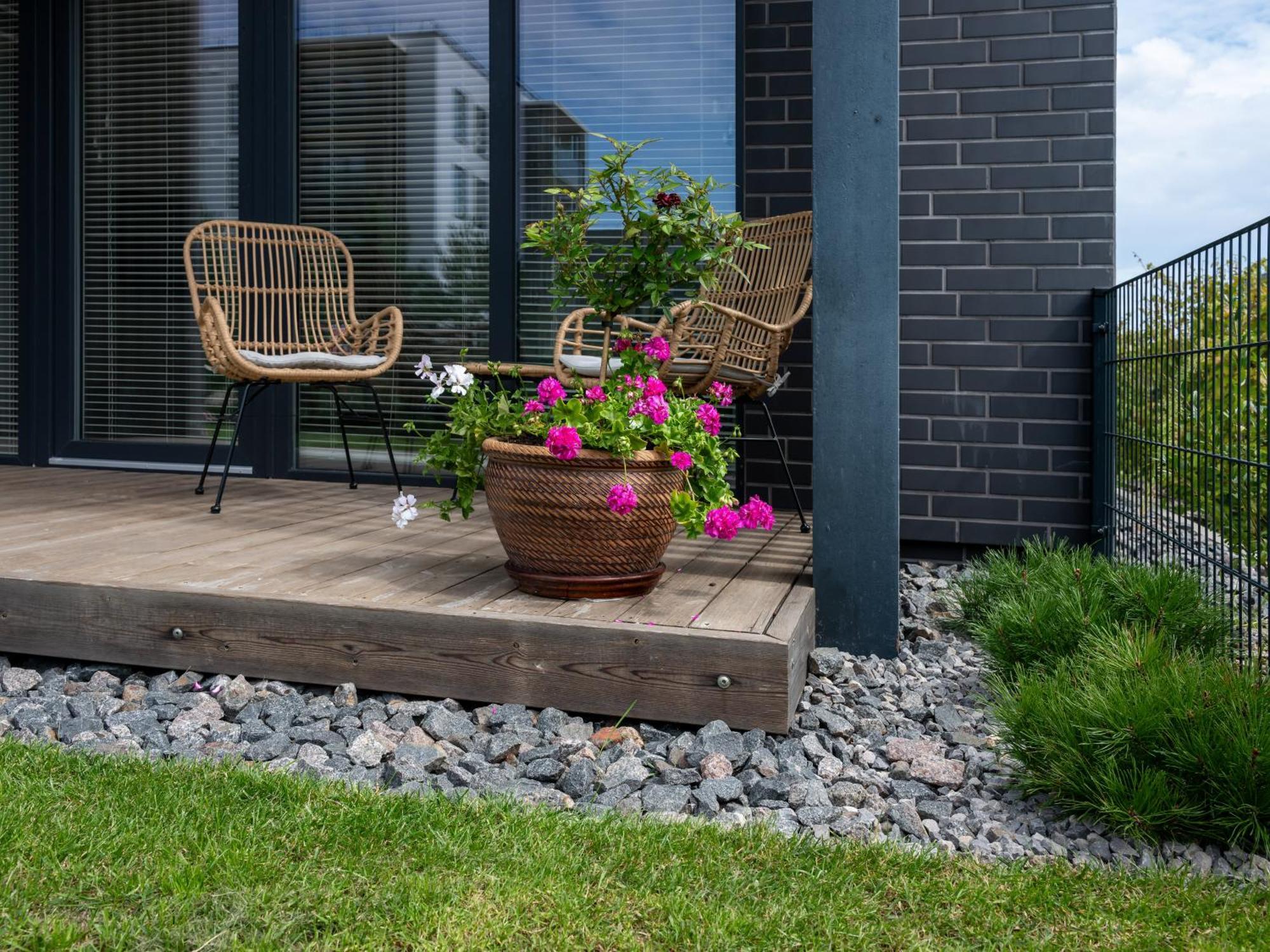 D33 Vilnius - Brand New Luxury Apartment With Terrace, Garden, Ac And Parking Exterior photo